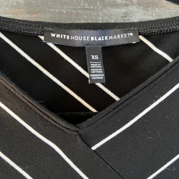 WHBM Maxi Dress Sz small. Deep side split with snaps - Picture 5 of 6